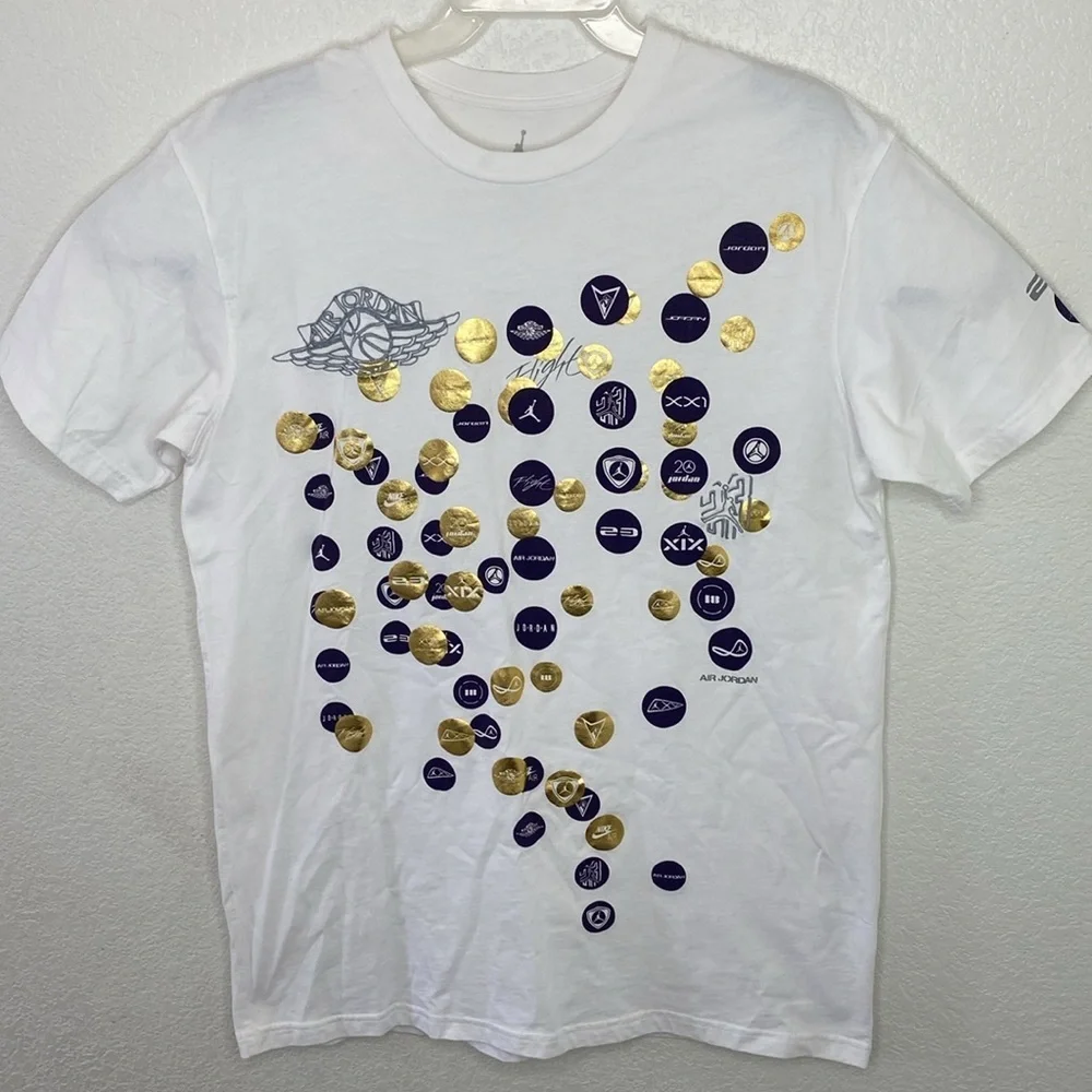 Nike 2009 Air Jordan XVI Emblems T -Shirt Size L